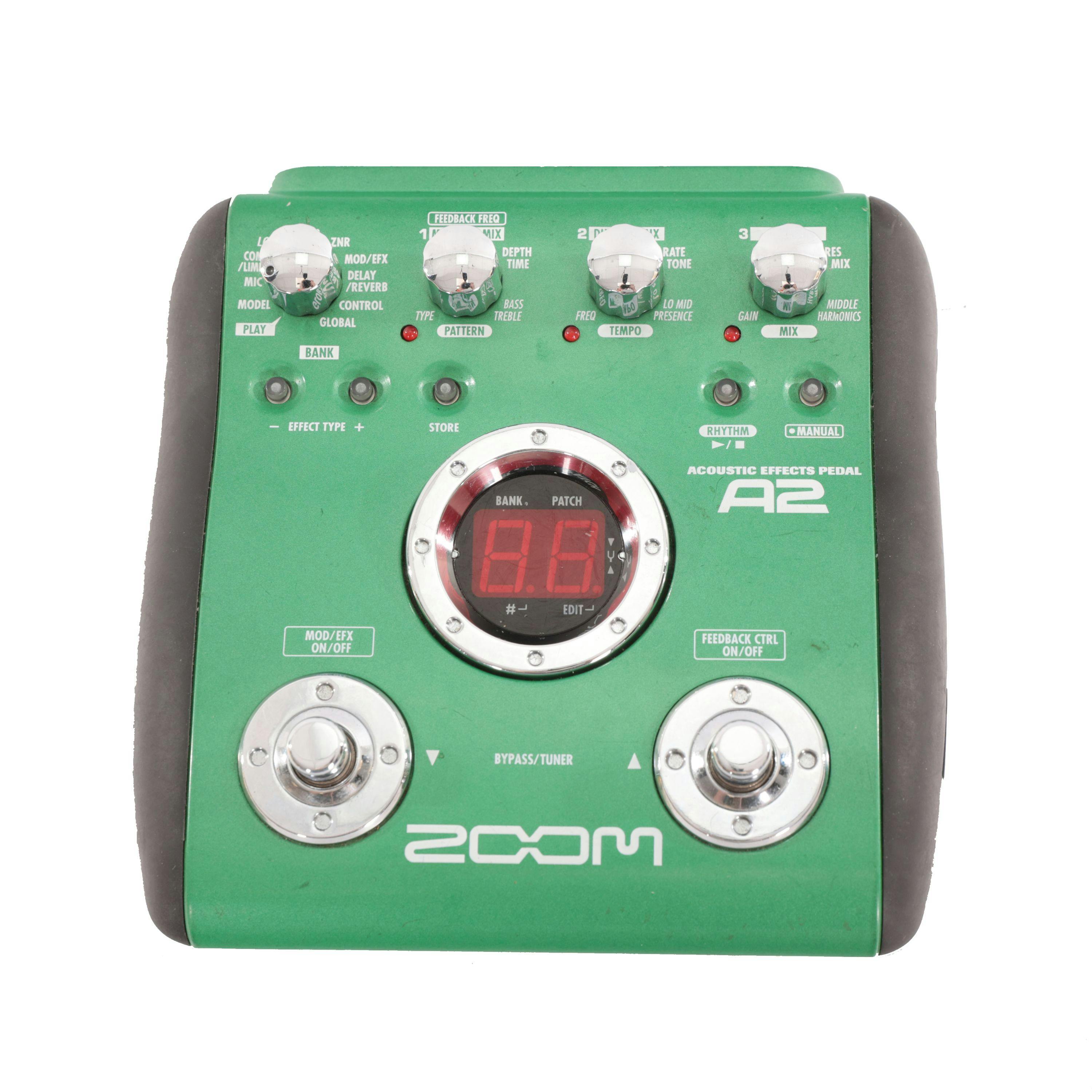 Zoom a2 deals acoustic effects pedal